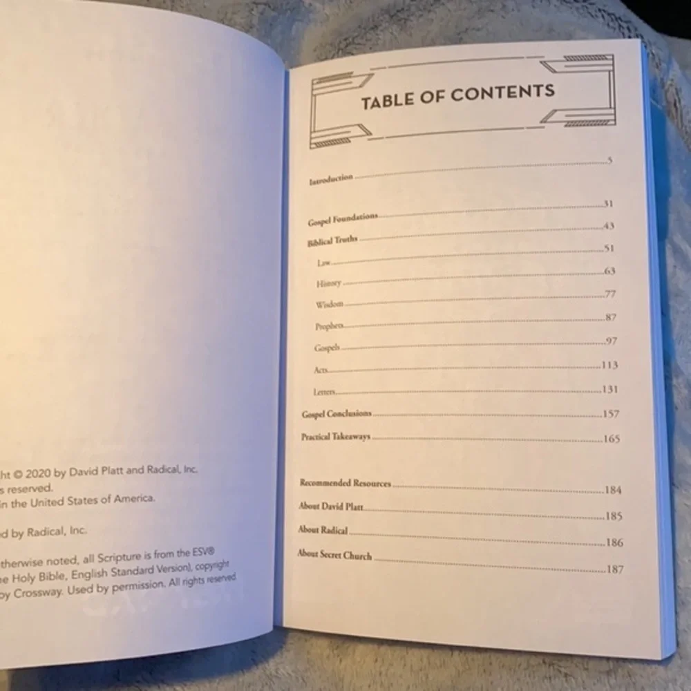 David Platt Secret Church 20 God Government and the Gospel Study Guide 2020